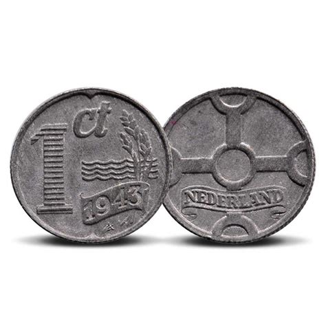 Nederland 2020 75 Jaar Bevrijding In Coincard 1 Zinken Cent 1941 1944