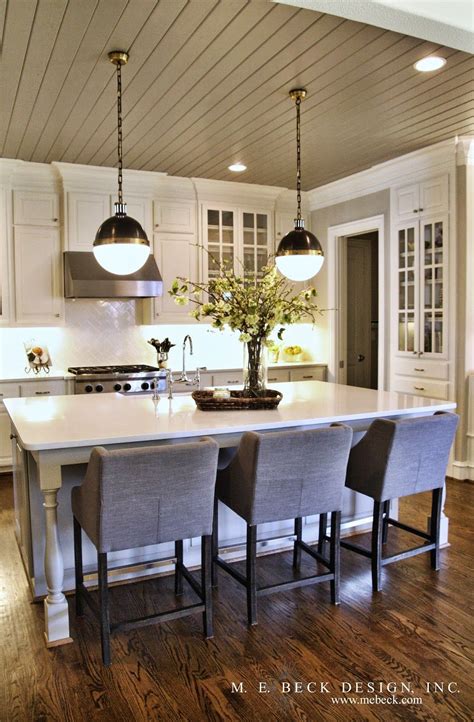 Kitchen ceiling kitchen inspirations kitchen design kitchen remodel dream kitchen home vaulted ceiling with skylights and exposed, whitewashed rafters. Dallas Project | Kitchen layout, Kitchen ceiling, Home ...