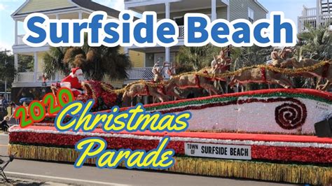 The Surfside Beach Christmas Parade Youtube