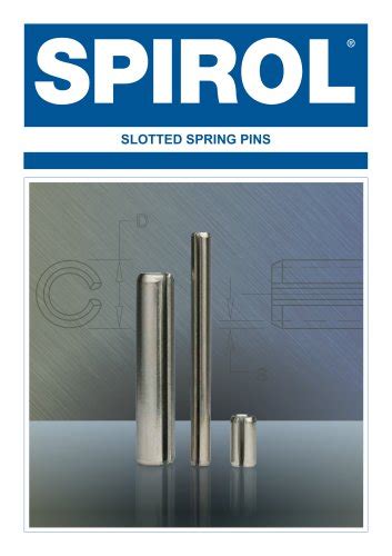 Slotted Spring Pins Spirol Pdf Catalogs Technical Documentation Brochure