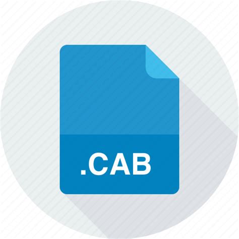 Cab Windows Cabinet File Icon