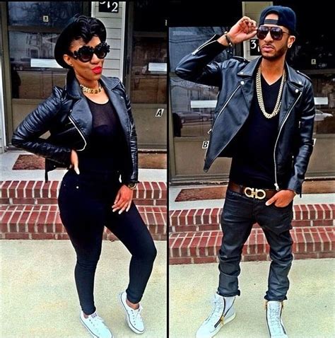 18 Cute Matching Outfits For Black Couples Urban Swag Outfits Matching Outfits Matching