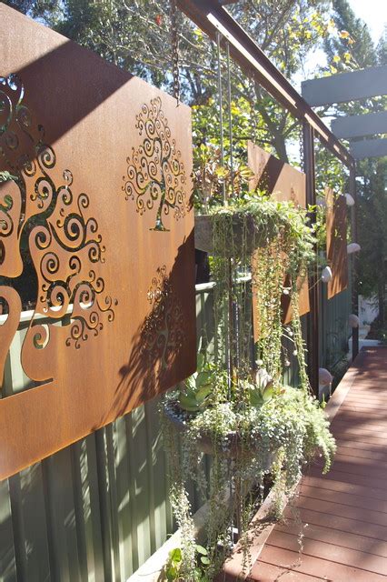 Corten Steel Garden Screens Modern Garten Perth Von Sustainable