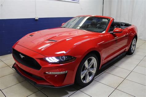New 2018 Ford Mustang Ecoboost Premium Convertible In Morton 107672