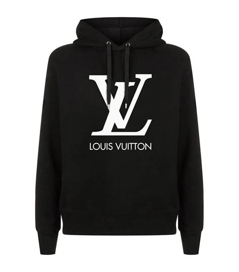Louis Vuitton Hoodie Louis Vuitton White Logo Sweater For Men Etsy