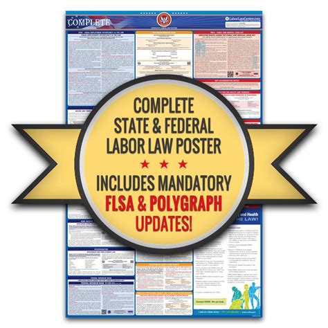2018 Idaho Labor Law Poster State Federal Osha Compliant
