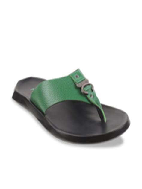 Buy Metro Men Green Comfort Sandals Sandals For Men 13160558 Myntra