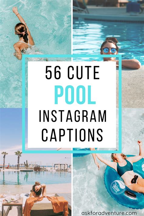 56 Cute Pool Captions For Instagram Poolside Photos Swimming Pool Pictures Pool Captions