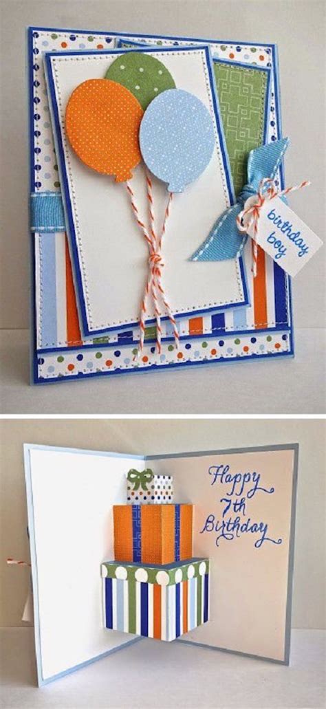 Boyfriend card can be made from material such as leather, quartz, canvas and denim. 32 Handmade Birthday Card Ideas for the Closest People ...