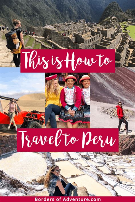 This Is How To Travel To Peru All You Need To Know Guide