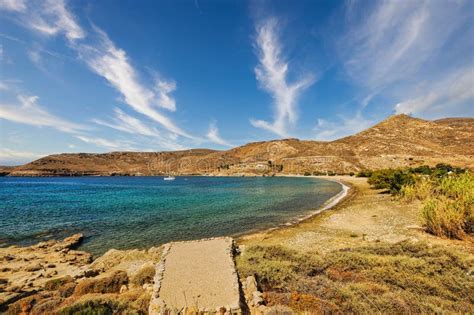 Ganema Beach In Serifos Island Greece Stock Image Image Of Coastline