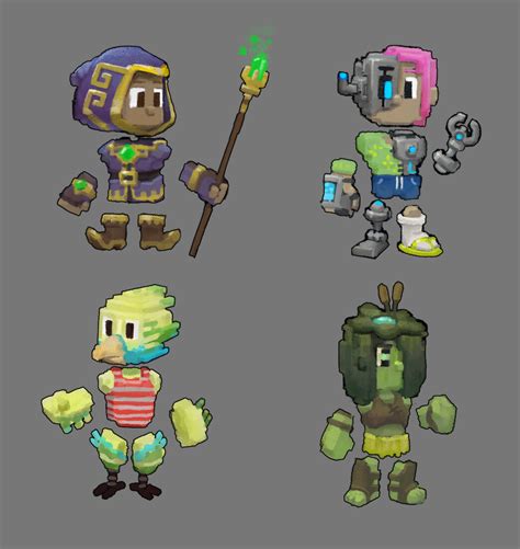 Artstation Voxel Characters Exploration