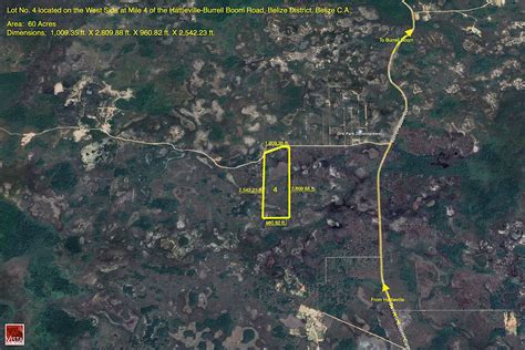 60 Acres Property on Burrell Boom-Hattieville Road • Vista Real Estate