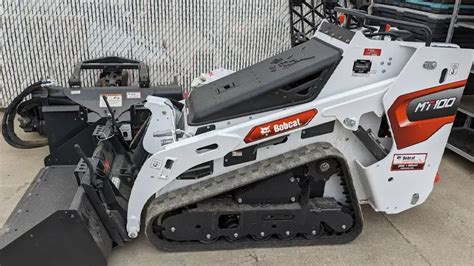 Bobcat Mt100 Mini Track Loader Review Forestry Reviews