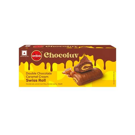 Winkies Chocoluv Double Chocolate Swiss Roll Price Buy Online At Best