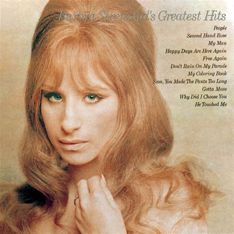 ‎barbra Streisands Greatest Hits Di Barbra Streisand Su Apple Music