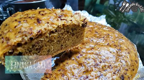 Add flavoring fold in gently. Steamed Banana Cake | NO OVEN | EASY RECIPE - YouTube