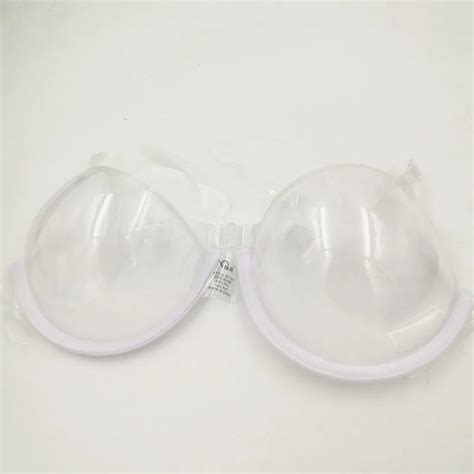 Ultra Thin Transparent Push Up Bra With Clear TPU PVC Straps For Womens