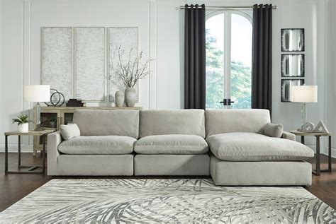 Signature Design By Ashley Sophie 3 Piece Sectional With Chaise