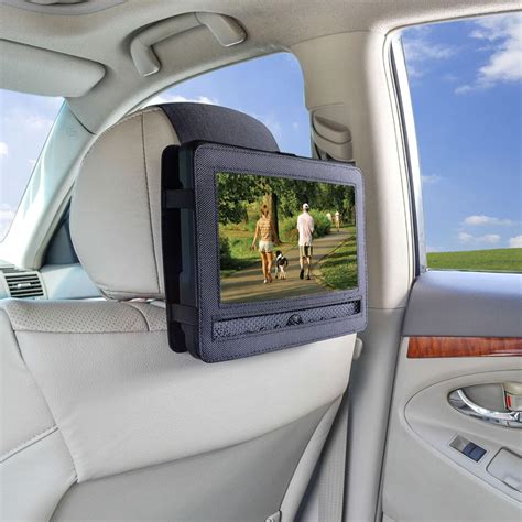Car Headrest Mount For Swivel Flip Style Portable Dvd Player Inch Bigamart