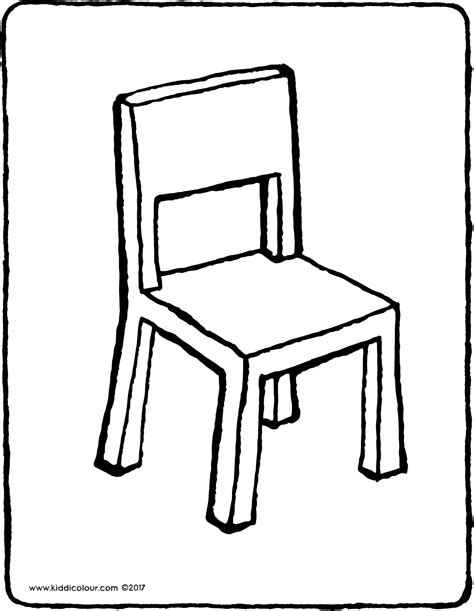 Chair Coloring Pages Printable Coloring Pages