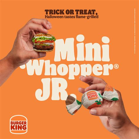 Burger King Launched Mini Whopper Jr To Celebrate Halloween