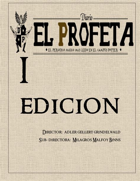 Diario El Profeta Wr By Adler Flipsnack