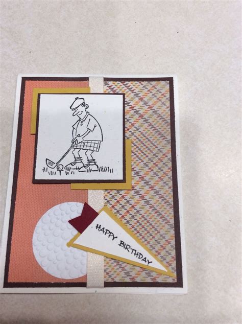 Masculine Birthday Card Using And Many Mower By Stampin Up Masculine