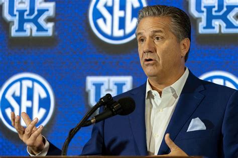 Uk Wildcats Set For Sec Basketball Media Days A Sea Of Blue
