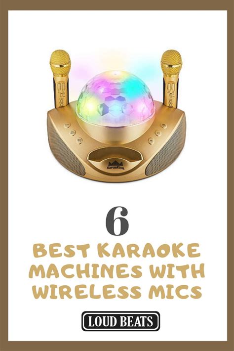6 Best Karaoke Machines With Wireless Mics For Boundless Singing Loud