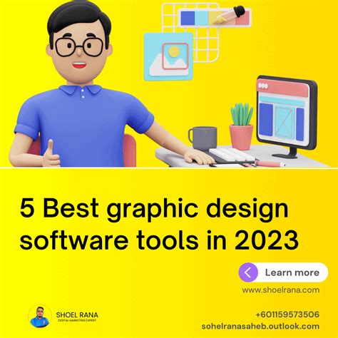 Shoel Rana 5 Best Graphic Design Software Tools In 2023