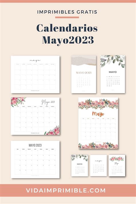 Calendarios Mayo 2023 Para Imprimir Gratis Vida Imprimible Reverasite