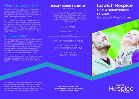 Bereavement Support Ipswich Hospice Care