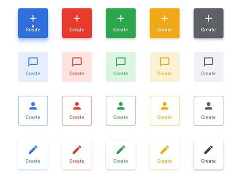 Material Ui React Icon Buttons By Roman Kamushken On Dribbble