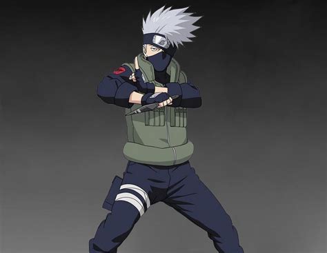 Kakashi Fan Art No Shirt