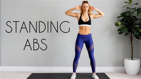 Min Standing Abs Workout No Equipment Revolutionfitlv