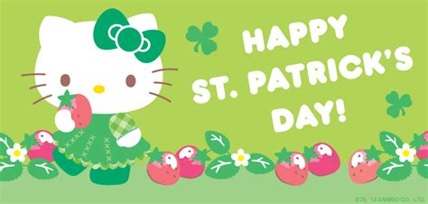 Sanrio On Twitter Happy St Patricks Day Hello Kitty Hello Kitty