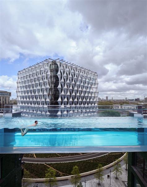 Así Es La Increíble Piscina Transparente En Londres Sky Pool
