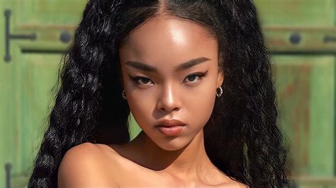 Koreas Most Famous Half Black Teen Model Jenny Park Nigerian Korean Viral Star Youtube