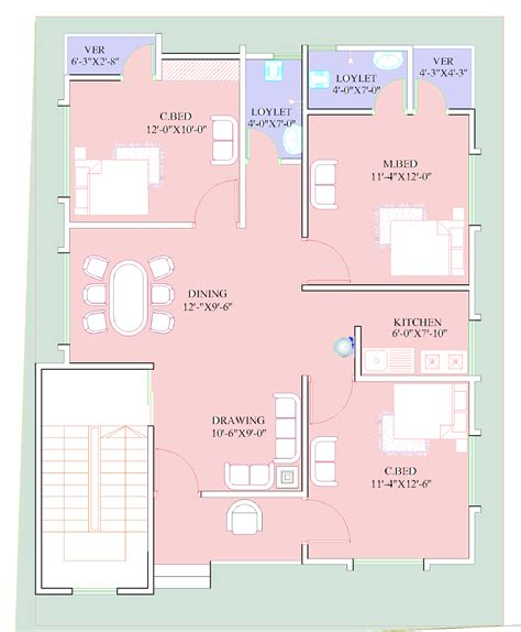 3500 Sq Ft Building Floor Map 4 Units First Floor Plan House Plans And