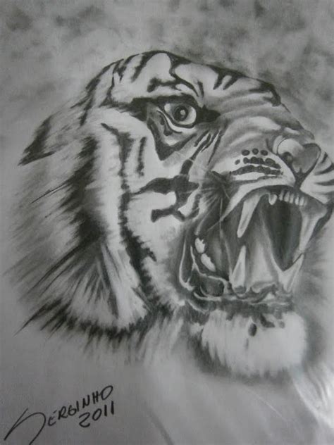 Serginho Desenhos Desenho Tigre