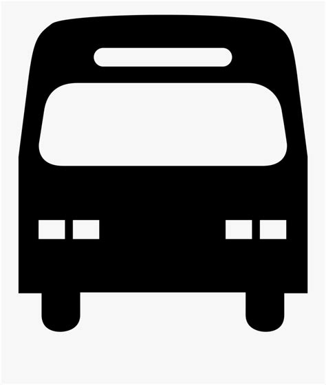 City Bus Bus Back Silhouette Png Free Transparent Clipart Clipartkey