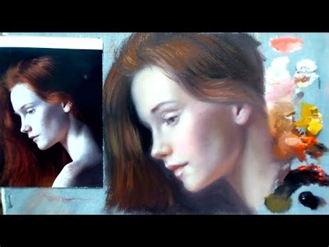 Pintando Retrato Al Oleo Transmision En Vivo Youtube