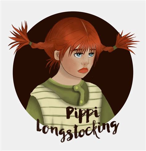 Pippi Longstocking By Variera ©2016 Pippi Longstocking Deviantart