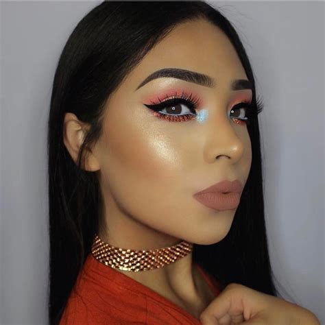 Super Pretty Vemakeup713 Using Flaming Hot Certifeye Glitter For Her