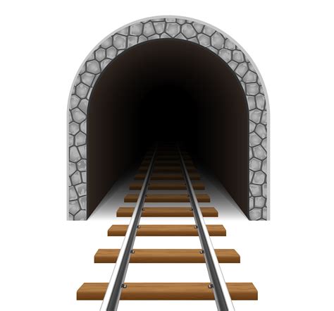Transparent underground railroad clipart, hd png download is free transparent png image. railway tunnel vector illustration - Download Free Vectors, Clipart Graphics & Vector Art