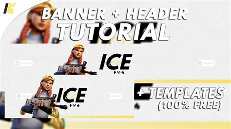 How To Make A Free Fortnite Header Banner On Pixlr Templates