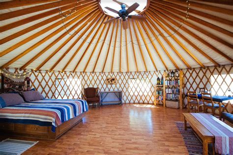 Creature Comforts Cozy Yurt Camping In California