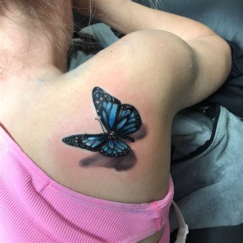 As 25 Melhores Ideias De Realistic Butterfly Tattoo No Pinterest Tatuagens De Borboletas