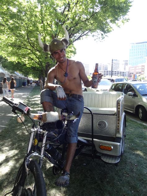 Gay With A Bike Pedicab Mountain West Cider
